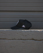 Load image into Gallery viewer, Black/White Fear Or Faith Logo Cap
